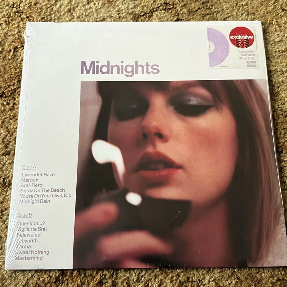 Taylor Swift Midnights Target Exclusive Lavender Marble
